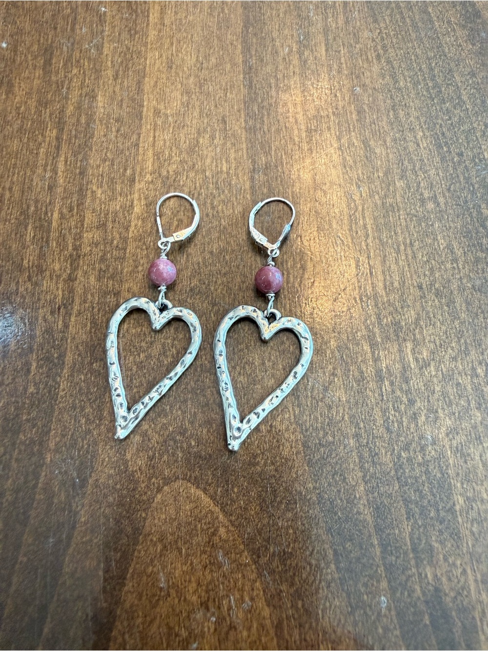 925 Silver Heart Earrings